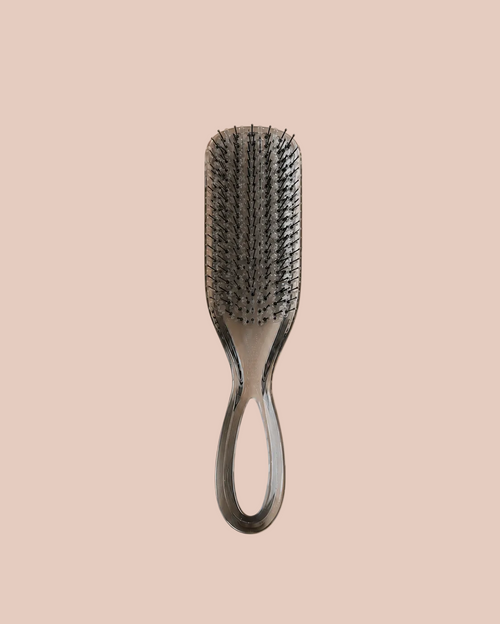 Marleya Gentle Touch Detangling Brush in Soft Black for gentle everyday hair care