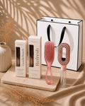 Marleya Brush Duo including the Gentle Touch Detangling Brush and Refresh Spray Brush